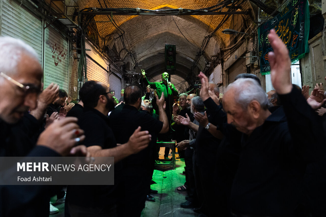 İran'da Hz.Muhammed (S.A.V) için matem töreni