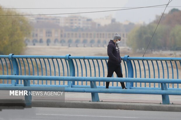 آلودگی هوا در ۱۰ شهر خوزستان