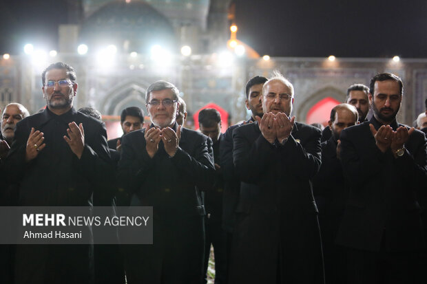 آیین خطبه‌خوانی شب شهادت امام رضا(ع)