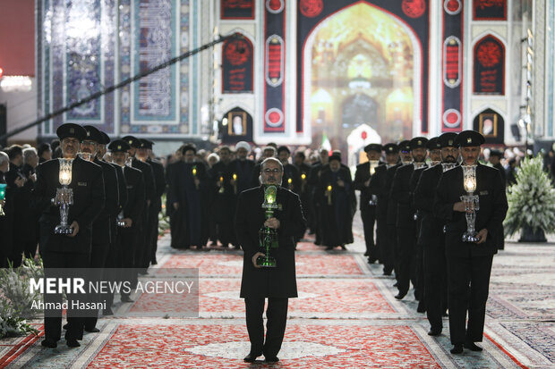 آیین خطبه‌خوانی شب شهادت امام رضا(ع)