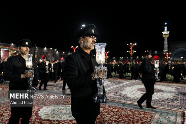 آیین خطبه‌خوانی شب شهادت امام رضا(ع)