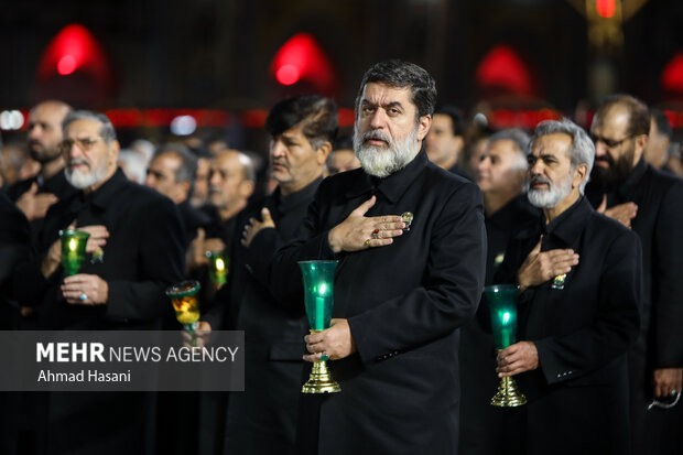 آیین خطبه‌خوانی شب شهادت امام رضا(ع)