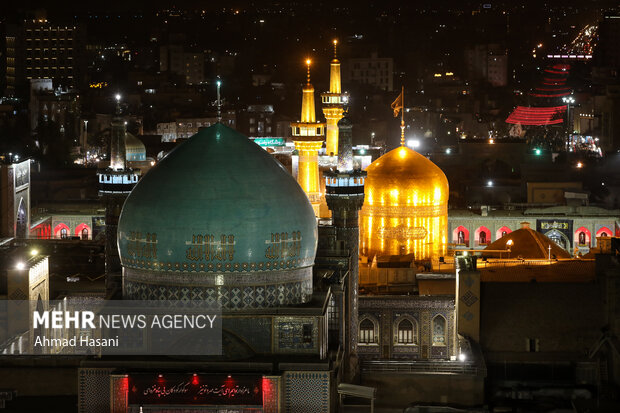 آیین خطبه‌خوانی شب شهادت امام رضا(ع)