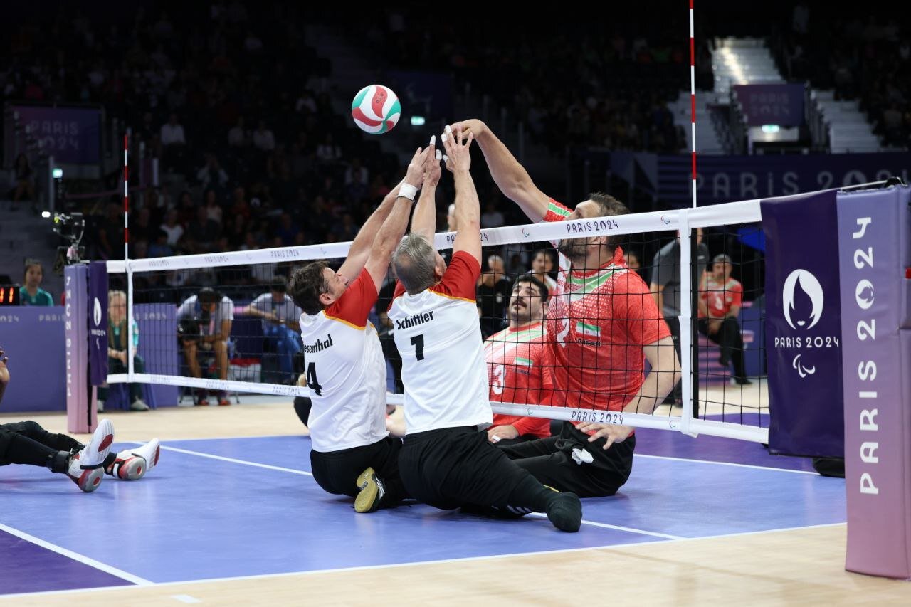 sitting volleyball