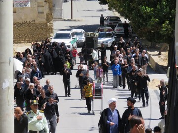 عزاداری مردم اردکان فارس در شهادت امام رضا (ع)