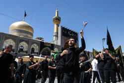 Mourning ceremony of Imam Reza (PBUH) in Razavi Holy Shrine