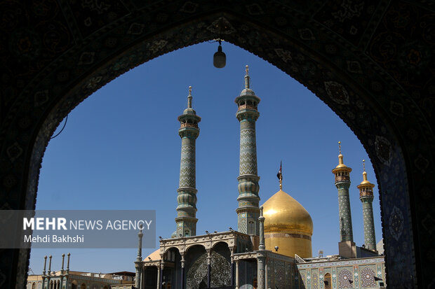 عزاداری شهادت امام رضا(ع) در قم