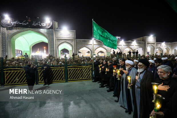 
Imam Reza martyrdom anniversary at his holy shrine in Mashhad