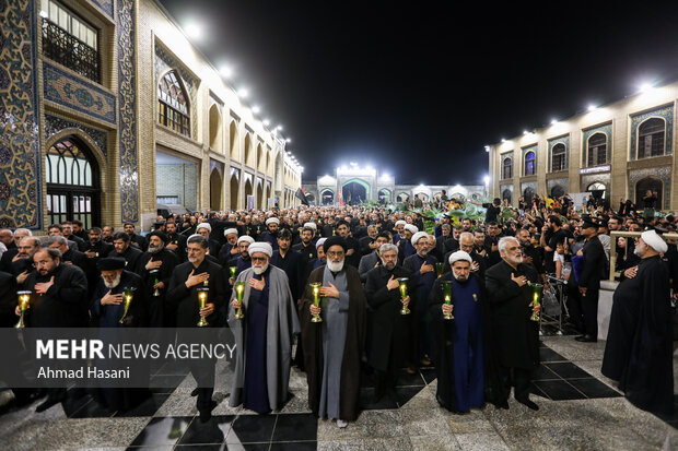 
Imam Reza martyrdom anniversary at his holy shrine in Mashhad