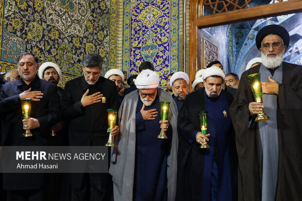 
Imam Reza martyrdom anniversary at his holy shrine in Mashhad