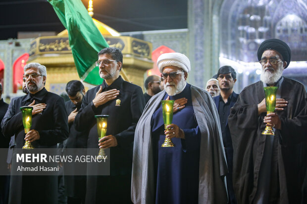 
Imam Reza martyrdom anniversary at his holy shrine in Mashhad