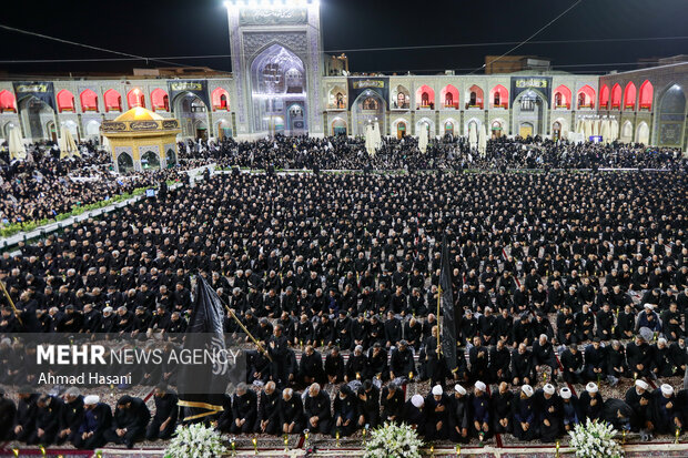 
Imam Reza martyrdom anniversary at his holy shrine in Mashhad