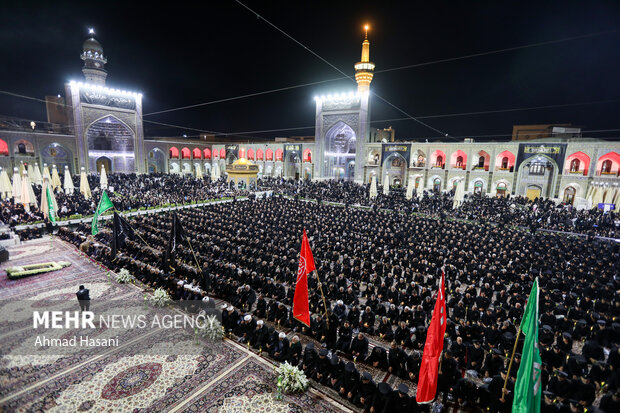 
Imam Reza martyrdom anniversary at his holy shrine in Mashhad