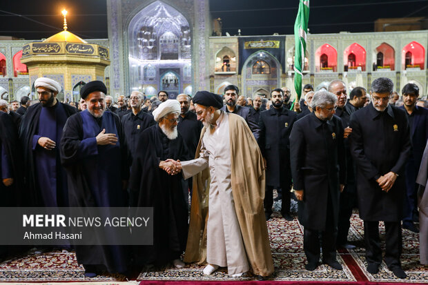 
Imam Reza martyrdom anniversary at his holy shrine in Mashhad