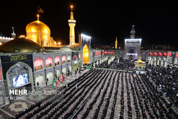 
Imam Reza martyrdom anniversary at his holy shrine in Mashhad