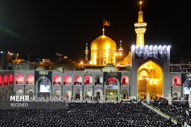 
Imam Reza martyrdom anniversary at his holy shrine in Mashhad