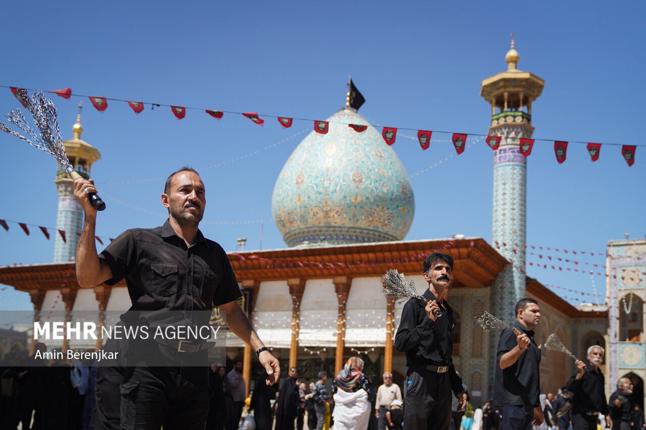 اقامة مراسم عزاء استشهاد الامام الرضا (ع) في شيراز