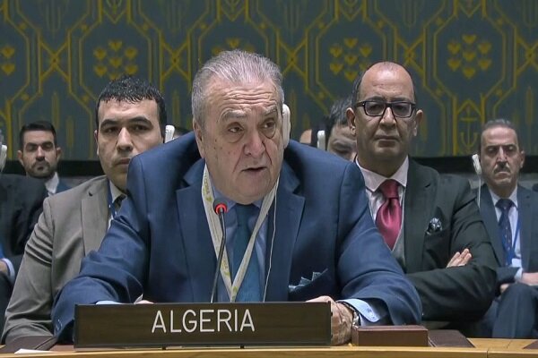 نماینده الجزایر: نادانی یا سکوت نمیتواند نسلکشی در غزه را توجیه کند نماینده الجزایر: نادانی یا سکوت نمیتواند نسلکشی در غزه را توجیه کند