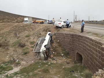 دو حادثه جاده ای در گلستان ۹ مصدوم برجا گذاشت