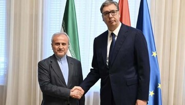 Iranian Ambassador to Serbia, Rashid Hassanpour- Serbian President Aleksandar Vucic