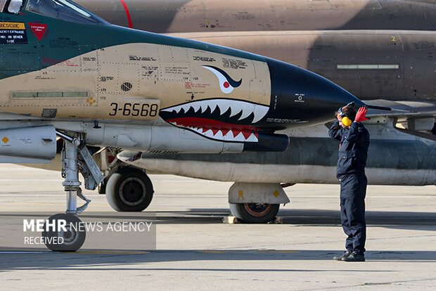 
Iran air force's air-to-ground gunnery