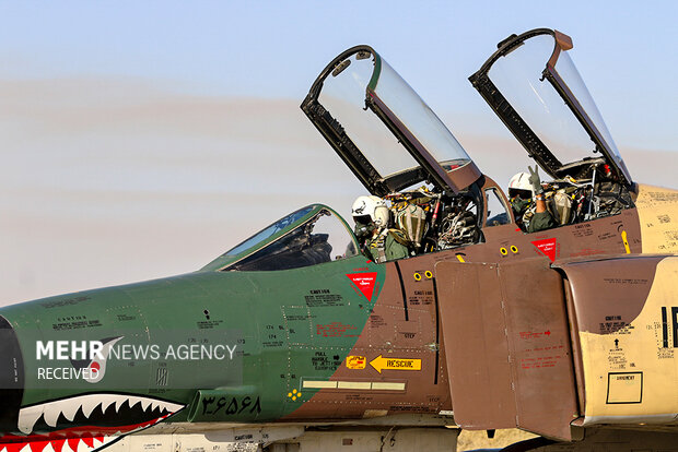 
Iran air force's air-to-ground gunnery