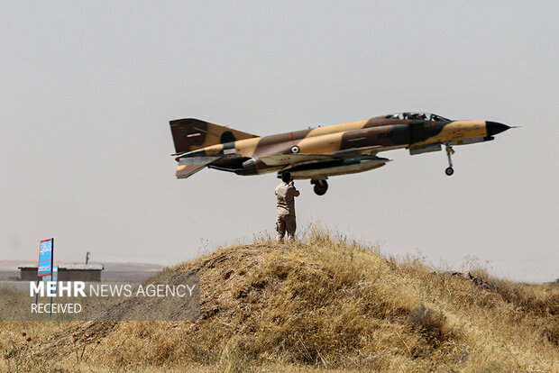 
Iran air force's air-to-ground gunnery