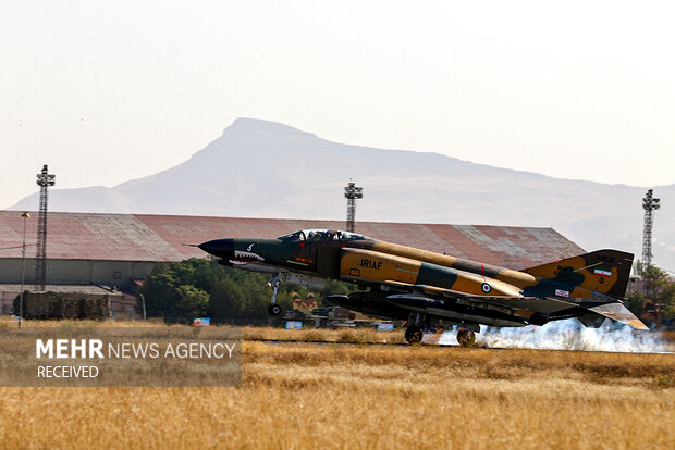 
Iran air force's air-to-ground gunnery