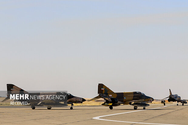 
Iran air force's air-to-ground gunnery