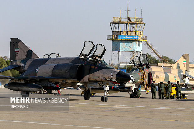 
Iran air force's air-to-ground gunnery