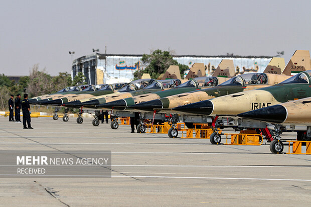 
Iran air force's air-to-ground gunnery