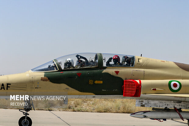 
Iran air force's air-to-ground gunnery