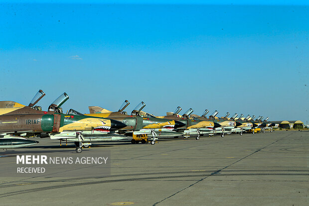 
Iran air force's air-to-ground gunnery