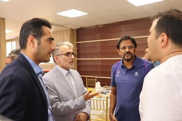 نماینده کنفدراسیون فوتبال آسیا از ورزشگاه شهرقدس بازدید کرد