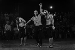Traditional Gile Mardi wrestling