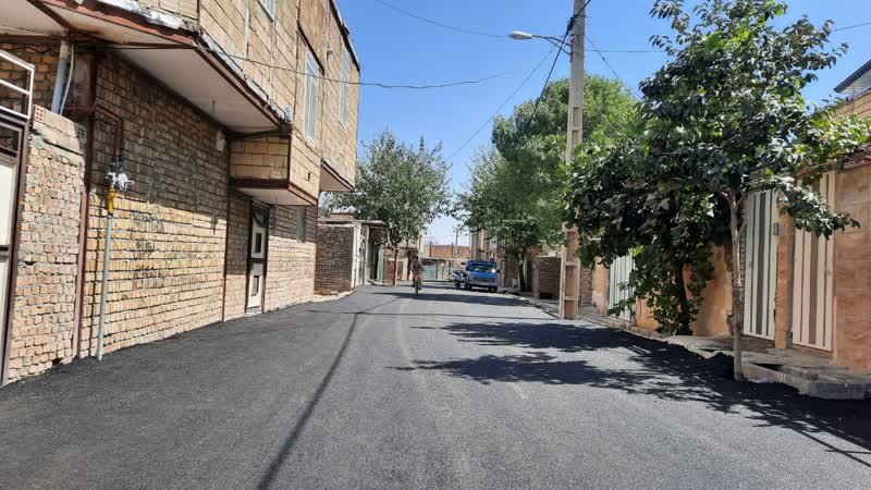 18 هزار مترمربع از معابر روستای «قلعه سنگی» خرمآباد آسفالت شد