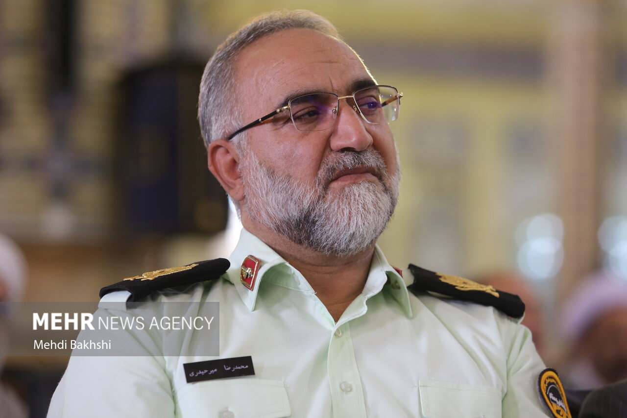 افزایش ۳۴ درصدی رضایت ازپلیس در قم/کاهش ۱۱درصدی تصادف منجر به فوت