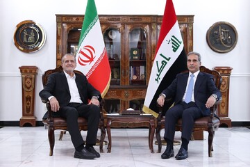 Iran's Pezeshkian meets top Iraqi judicial official