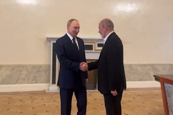 Top Iranian security official meets Putin