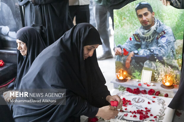 مراسم چهلمین سالروز شهادت شهید میلاد بیدی