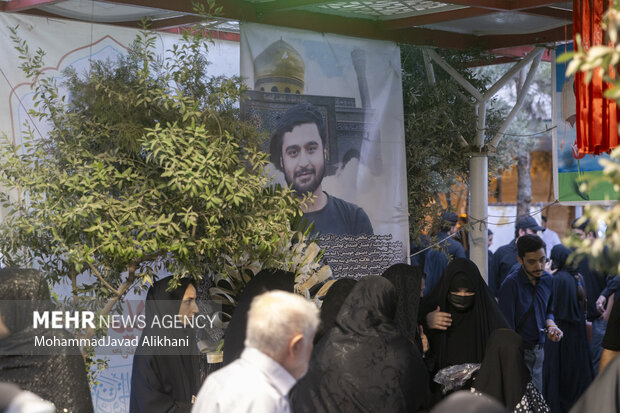 مراسم چهلمین سالروز شهادت شهید میلاد بیدی 5