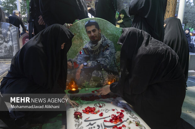 مراسم چهلمین سالروز شهادت شهید میلاد بیدی 7