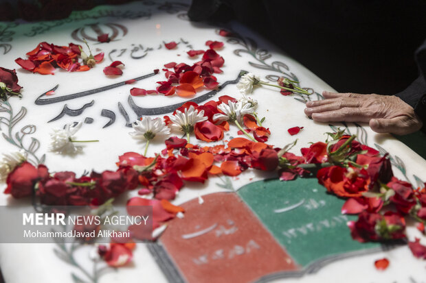 مراسم چهلمین سالروز شهادت شهید میلاد بیدی 8