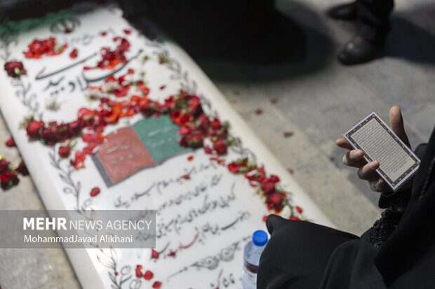 مراسم چهلمین سالروز شهادت شهید میلاد بیدی 9