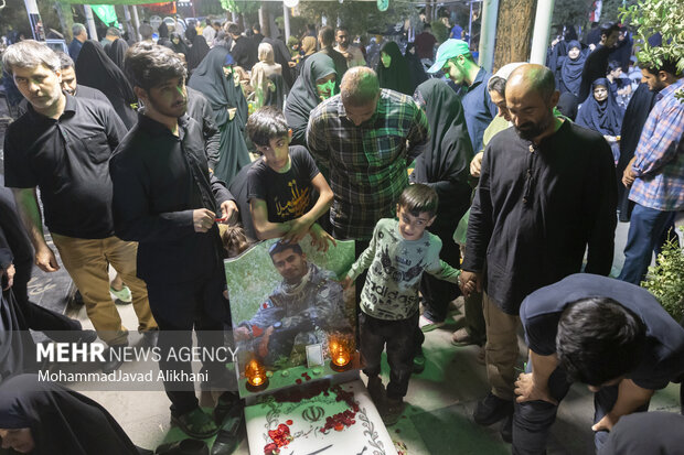 مراسم چهلمین سالروز شهادت شهید میلاد بیدی 10