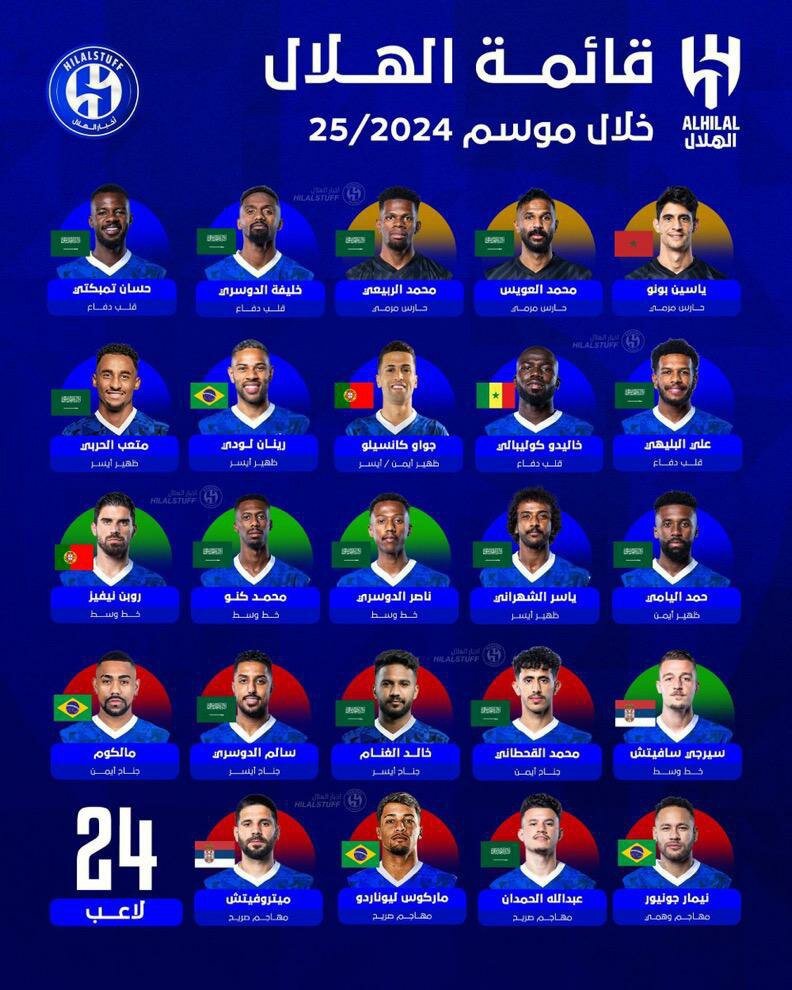 نیمار به استقلال و پرسپولیس رسید / لیست آسیایی الهلال اعلام شد 2