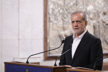 Pezeshkian calls for Muslims unity against Israel