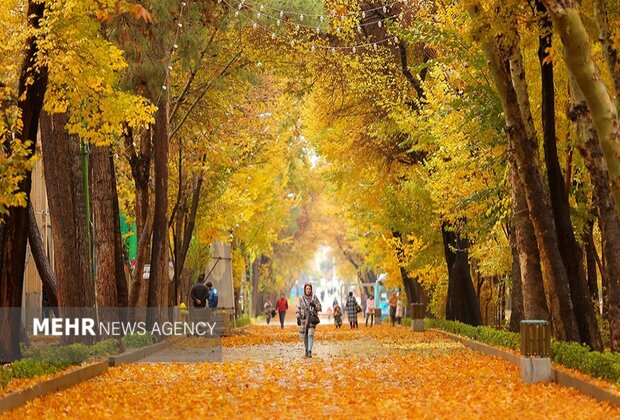 اصفهان به استقبال پاییز می‌رود