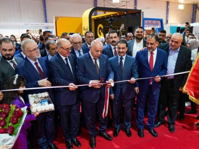 بیست و پنجمین نمایشگاه بینالمللی کتاب بغداد افتتاح شد
