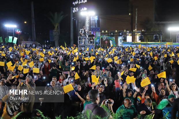 جشن بزرگ بیعت در گرگان